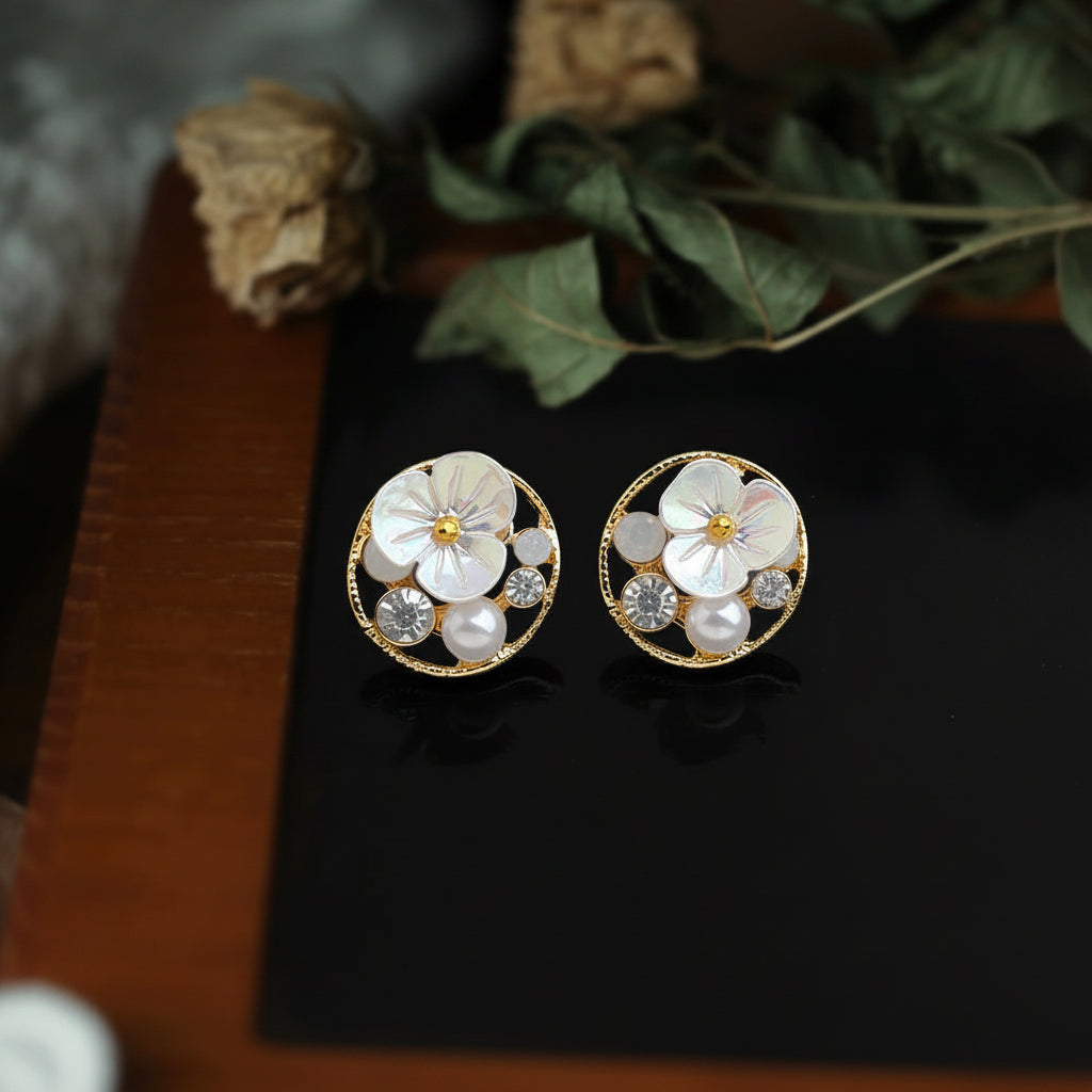 Flower Petal Earrings