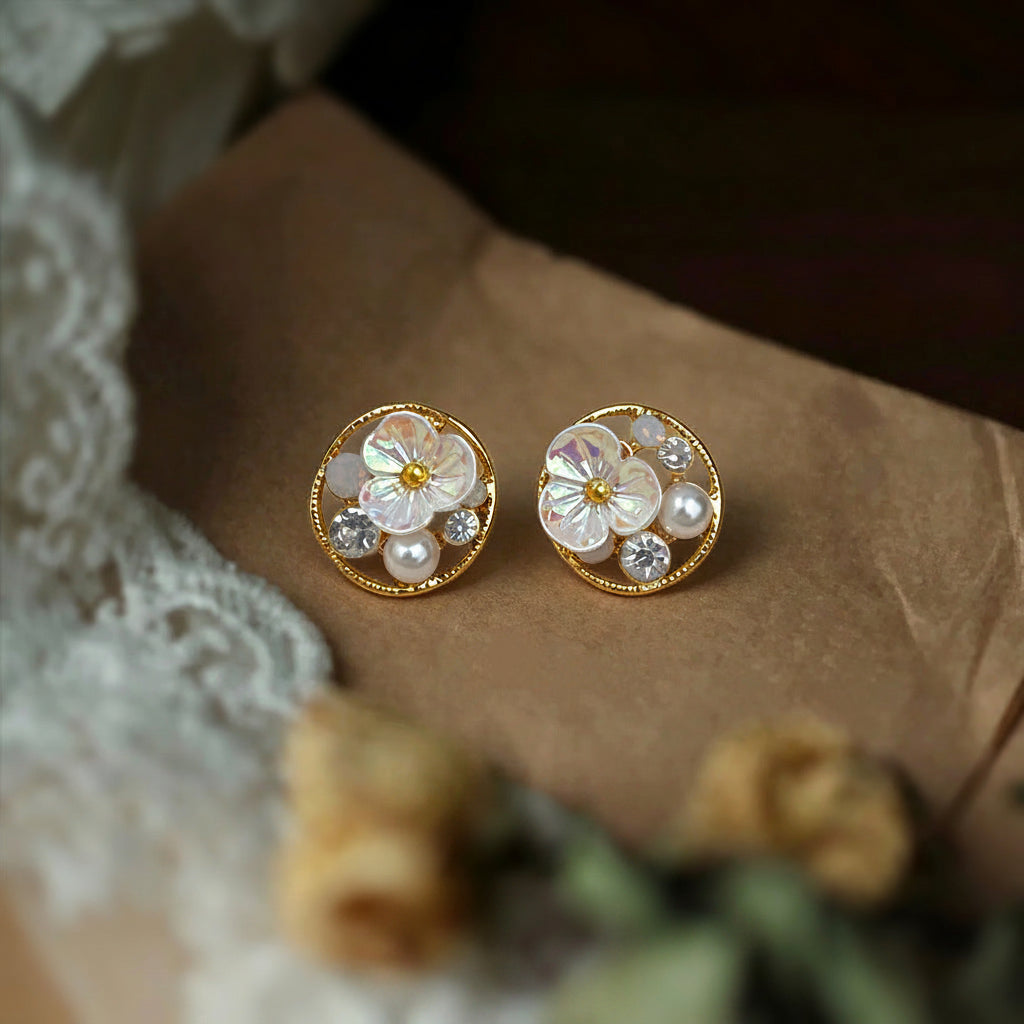 Flower Petal Earrings