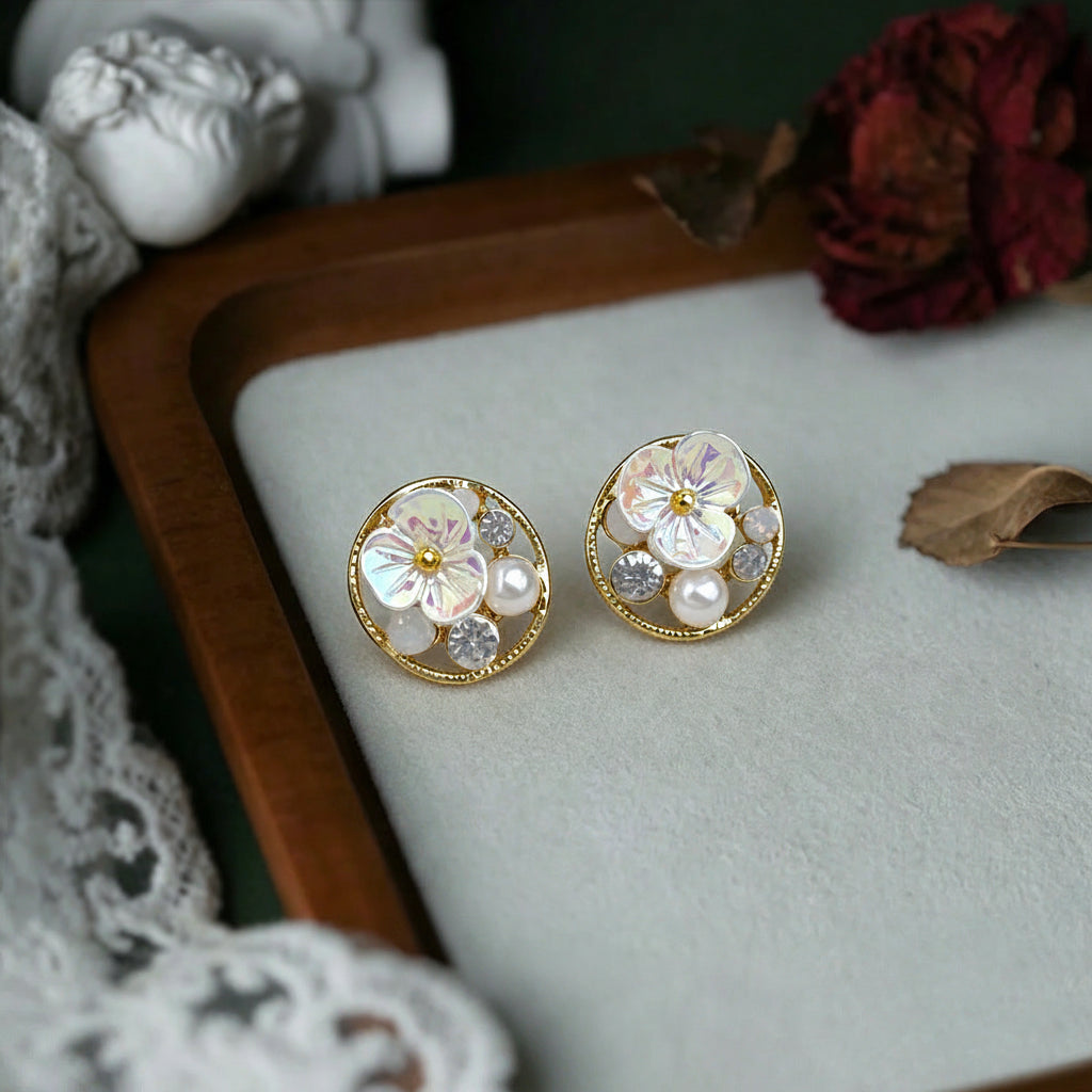 Flower Petal Earrings