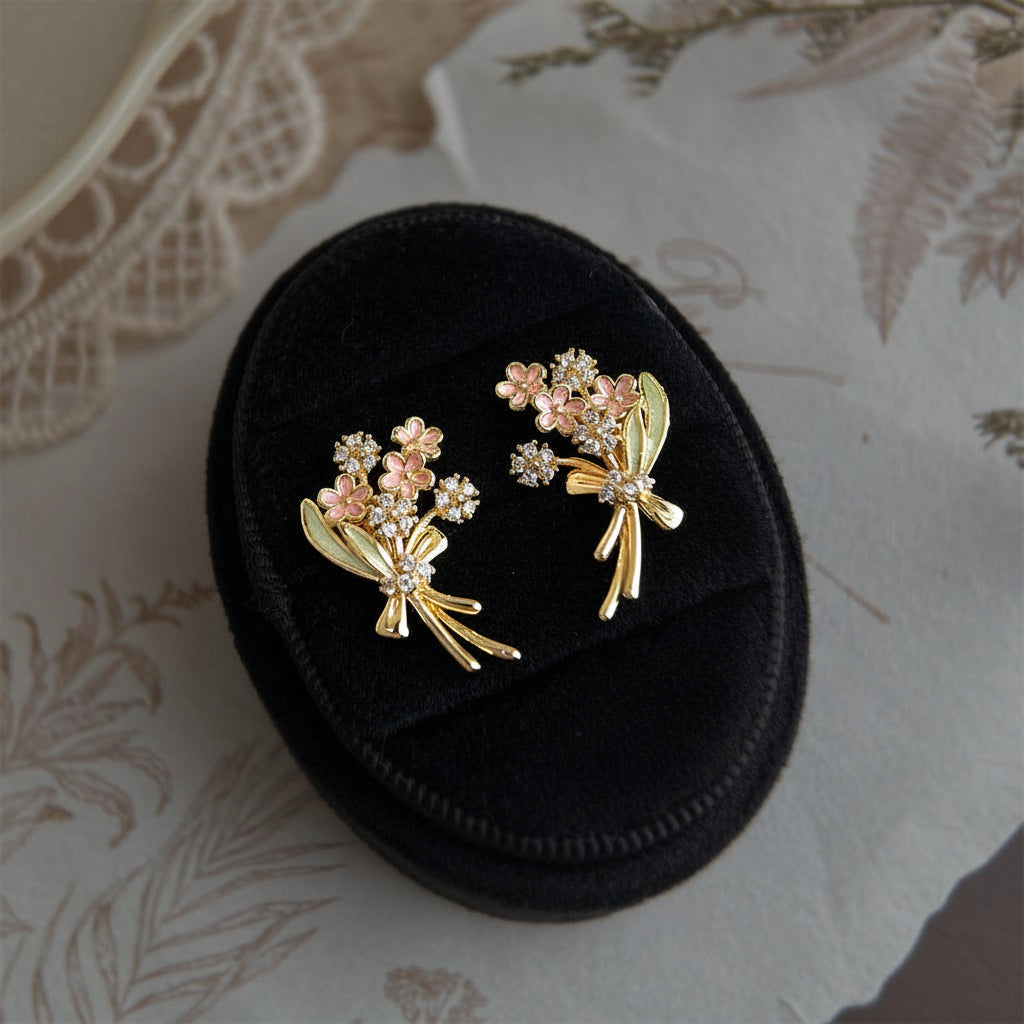 Flower Petal Earrings