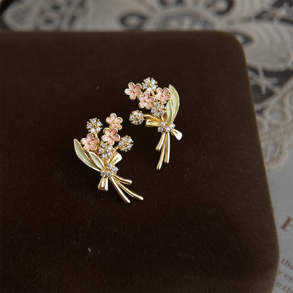 Flower Petal Earrings