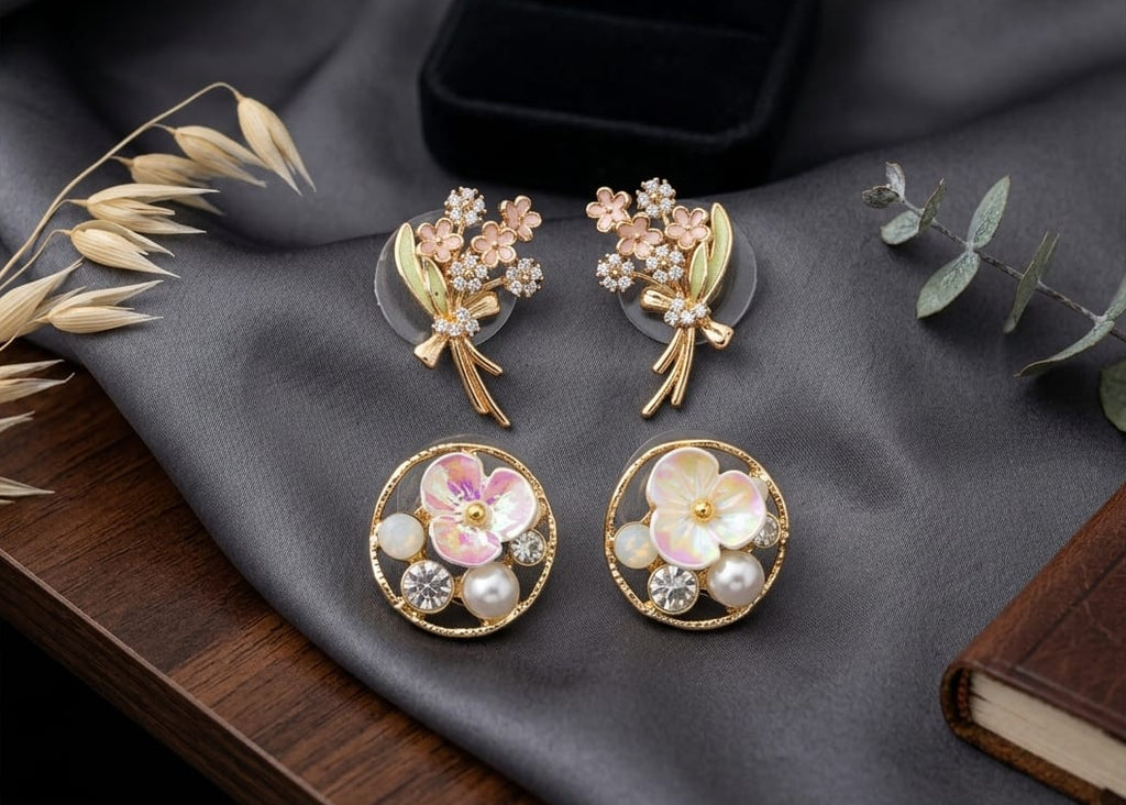Flower Petal Earrings
