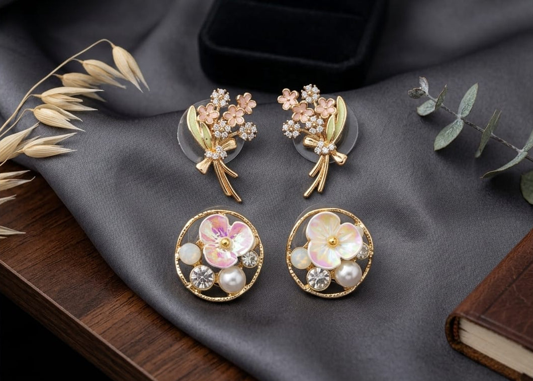 Flower Petal Earrings