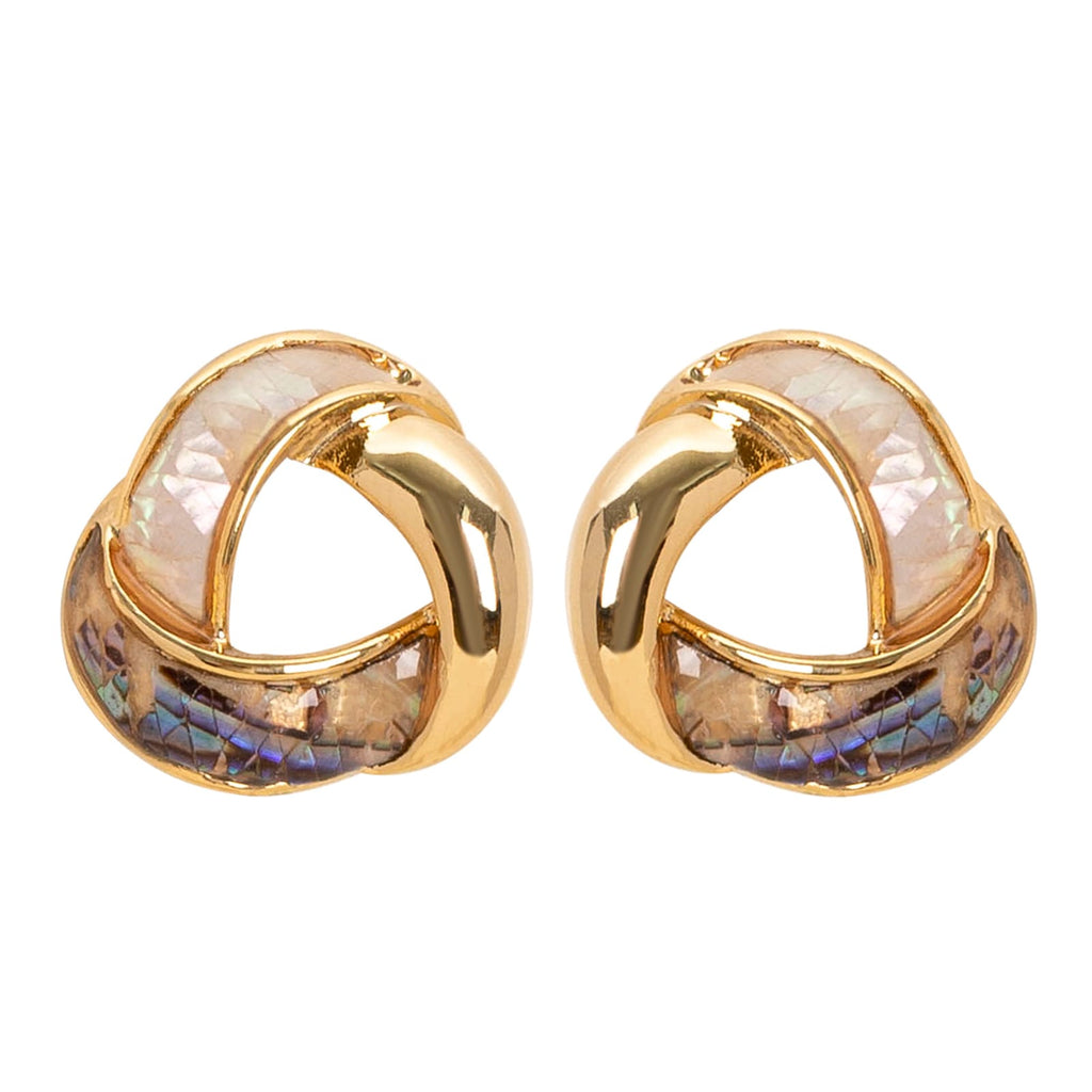 Abalone Shell Stud Earrings