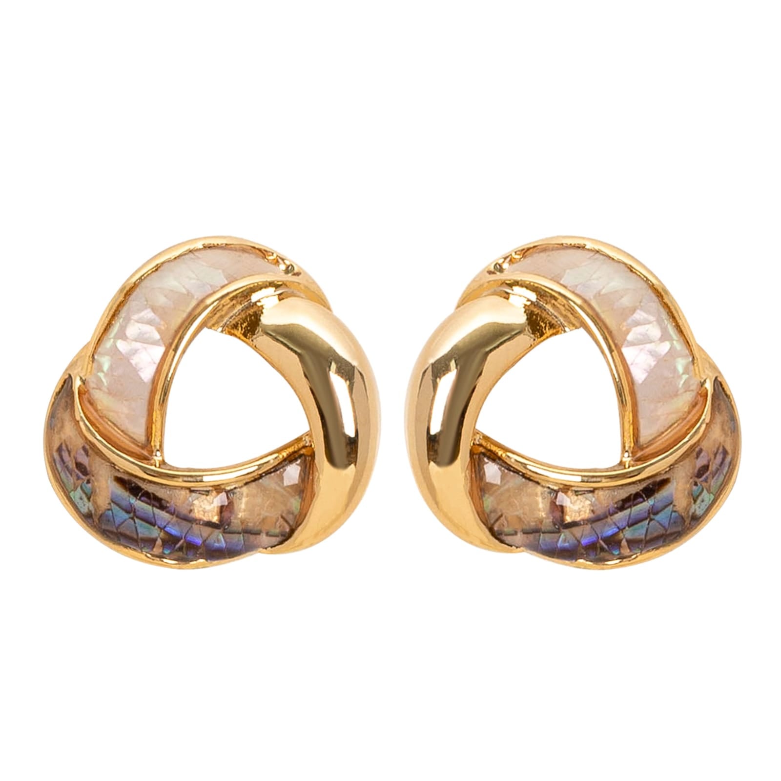 Abalone Shell Stud Earrings