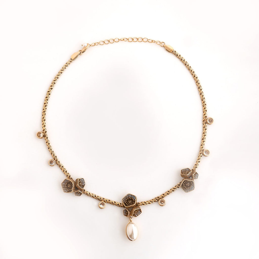 Baroque Pearl Drop Parure